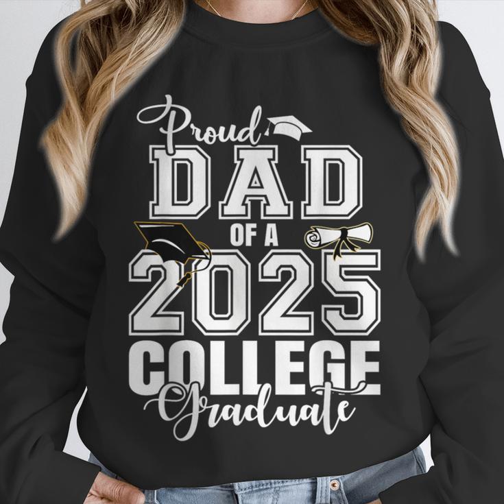 Proud Dad Of A 2025 College Graduate Graduation Unisex Sweatshirt