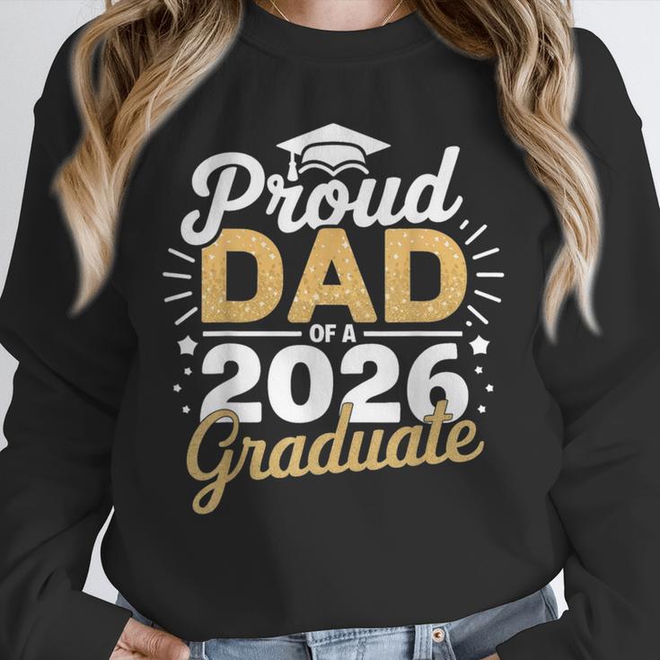 Proud Dad Of A 2026 Graduate Class Of 2026 Dad Graduation Unisex Sweatshirt