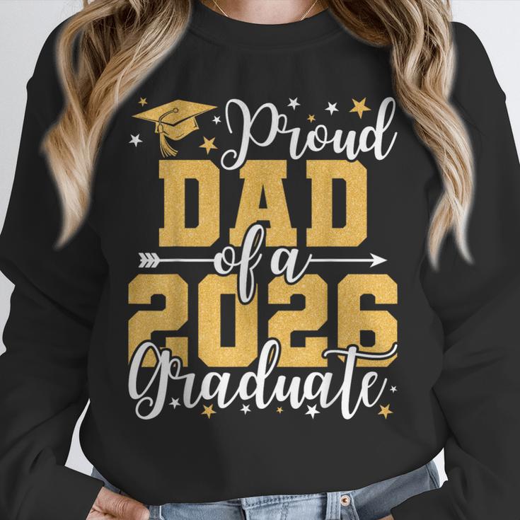 Proud Dad Of A 2026 Graduate Senior Graduation Class Of 2026 Unisex Sweatshirt