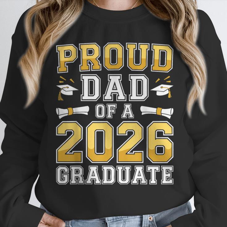 Proud Dad Of A 2026 Graduate Shirt Class Of 2026 Graduation Unisex Sweatshirt