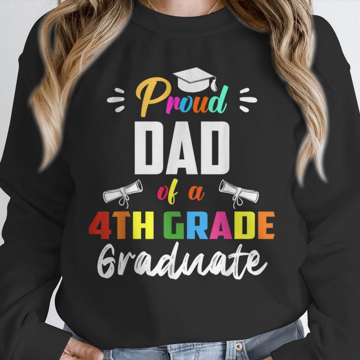 Proud DAD Of A 4th Grade Graduate Graduation 2024 Senior 24 Unisex Sweatshirt