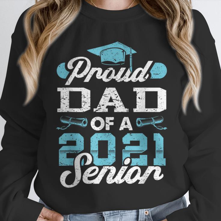 Proud Dad Of a Class Of 2021 Senior Graduate Graduation Unisex Sweatshirt