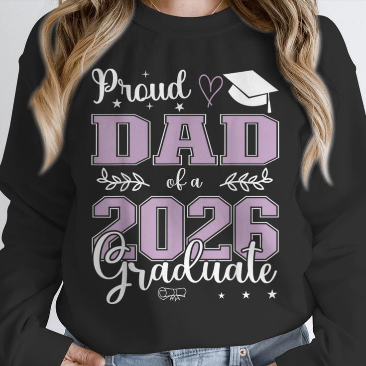 Proud Dad Of a Class Of 2026 Graduate For Graduation Unisex Sweatshirt