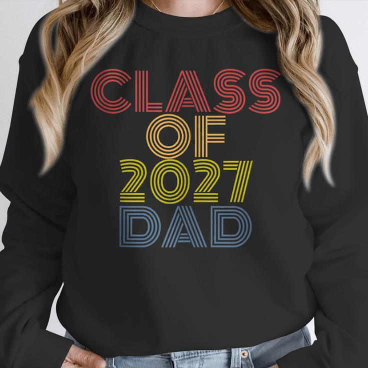 Proud Dad Of A Class Of 2027 Graduate Senior Graduation Unisex Sweatshirt