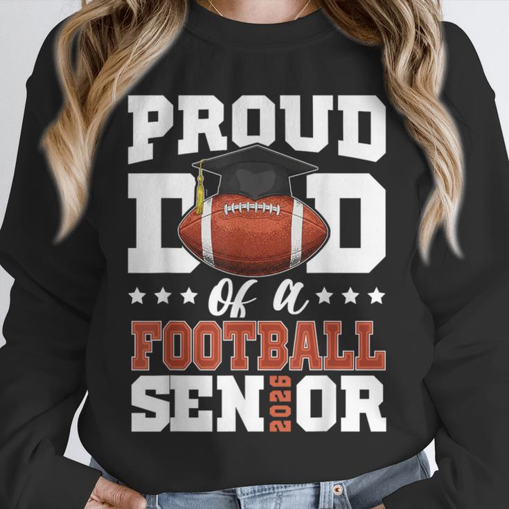 Proud Dad Of a Football Senior 2026 Graduation Unisex Sweatshirt