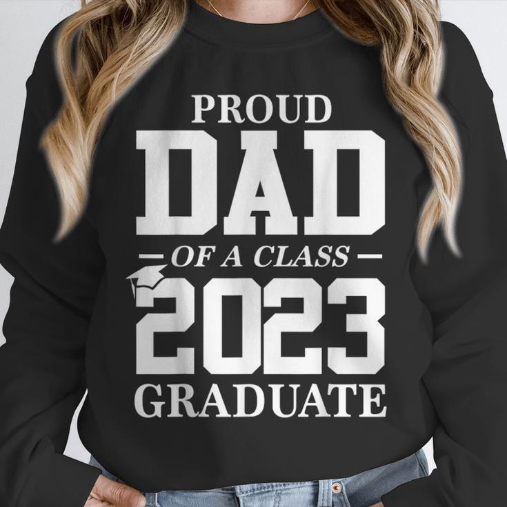 Proud Dad Graduation Senior 23 Grad Class Of 2023 Unisex Sweatshirt