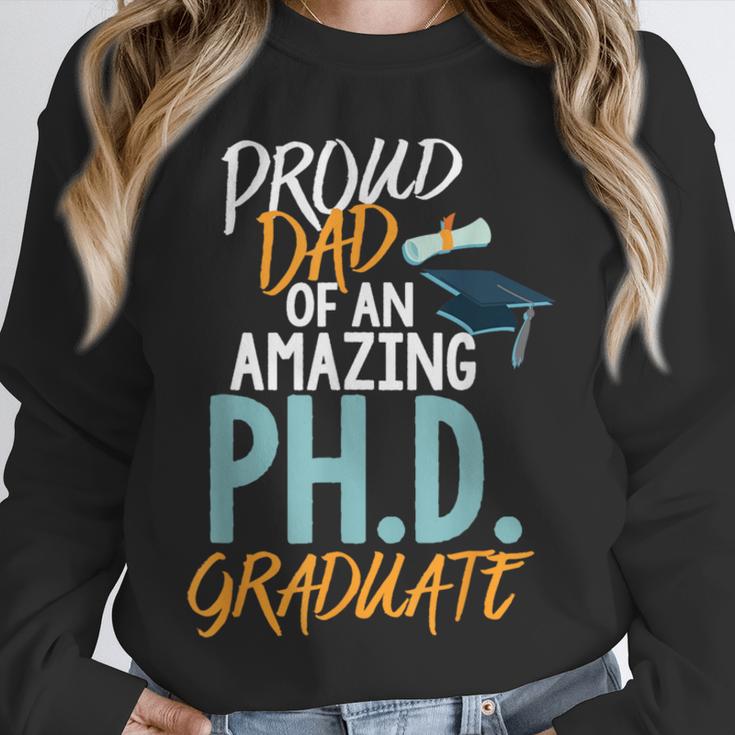 Proud Dad PhD Doctoral Graduation Doctorate Degree EdD PsyD Unisex Sweatshirt