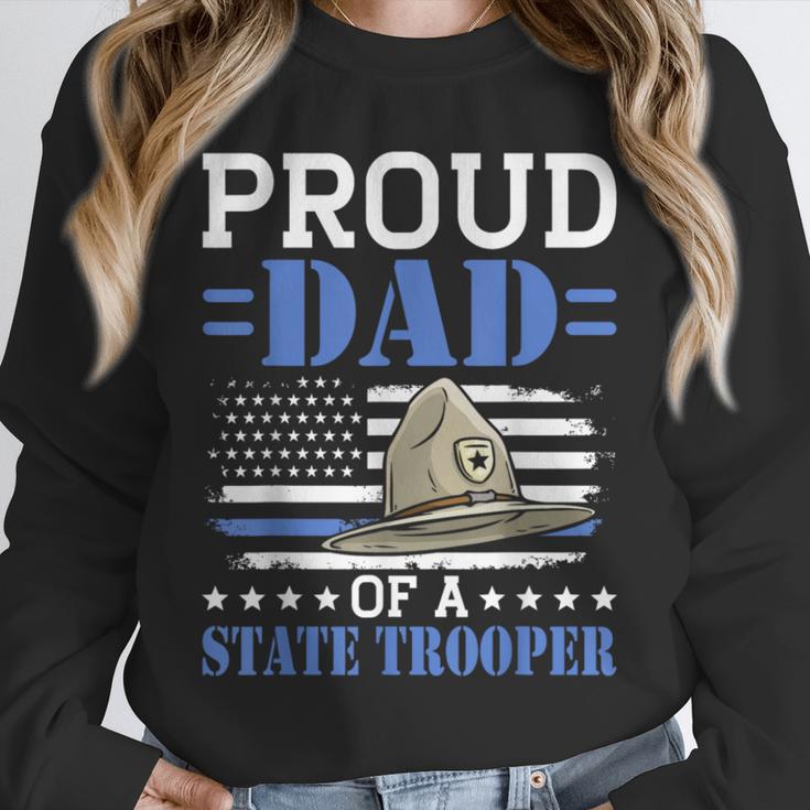 Proud Dad Of A State Trooper Police Officer Graduation Unisex Sweatshirt