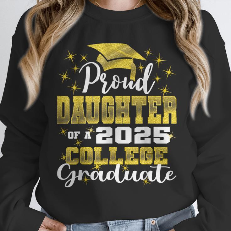 Proud Daughter Of 2025 College Graduate Family 24 Graduation Unisex Sweatshirt