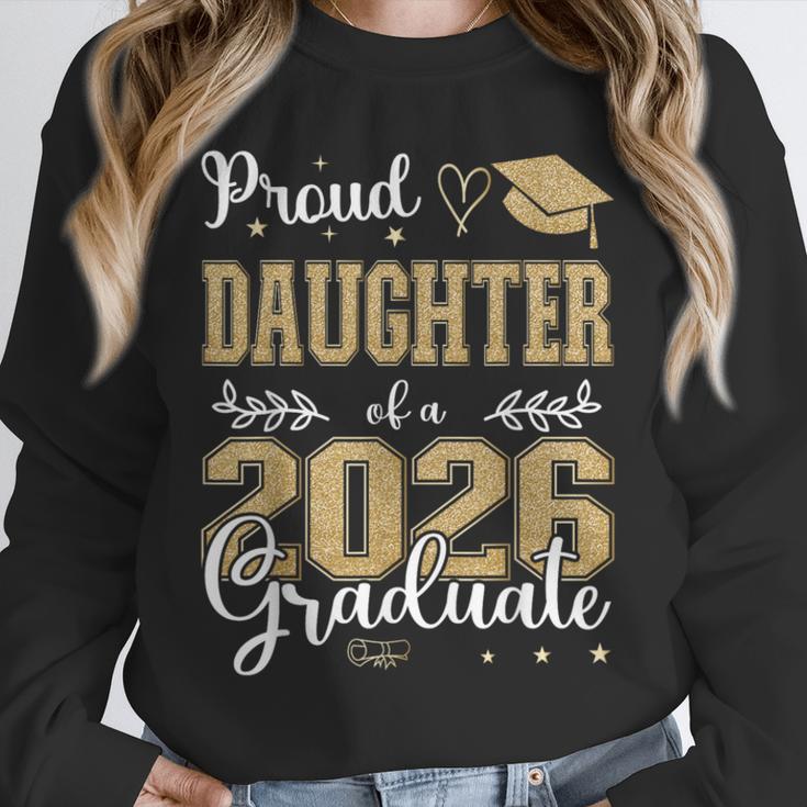 Proud Daughter Of a Class Of 2026 Graduate For Graduation Unisex Sweatshirt