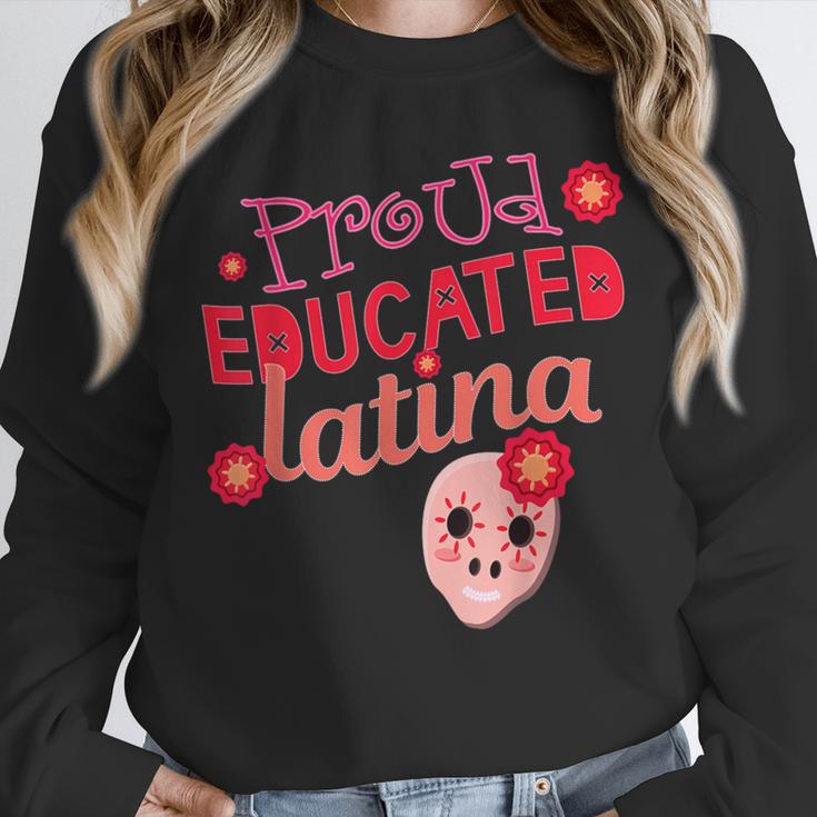 Proud Educated Latina Graduation Masters Degree PhD Unisex Sweatshirt