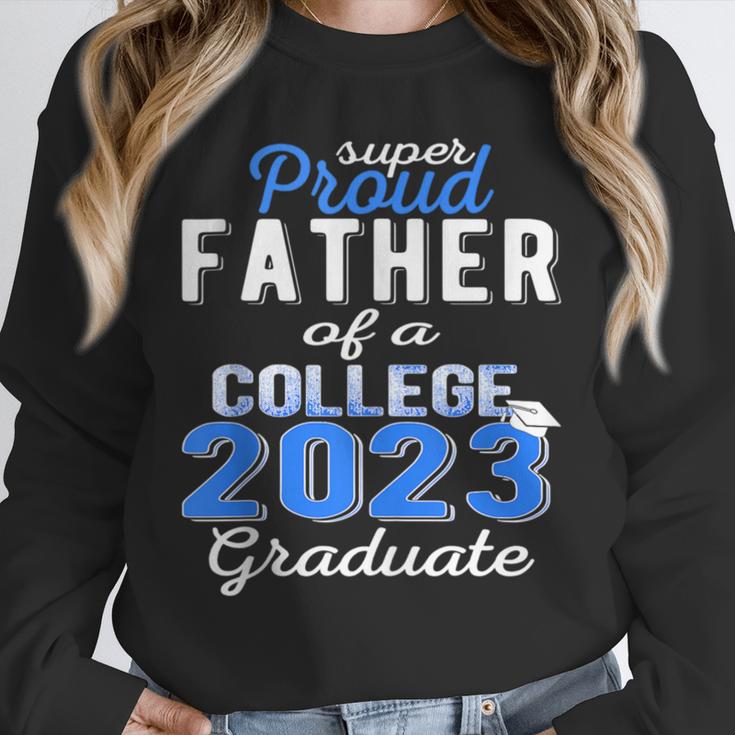 Proud Father Of 2023 College Graduate Family 23 Graduation Unisex Sweatshirt