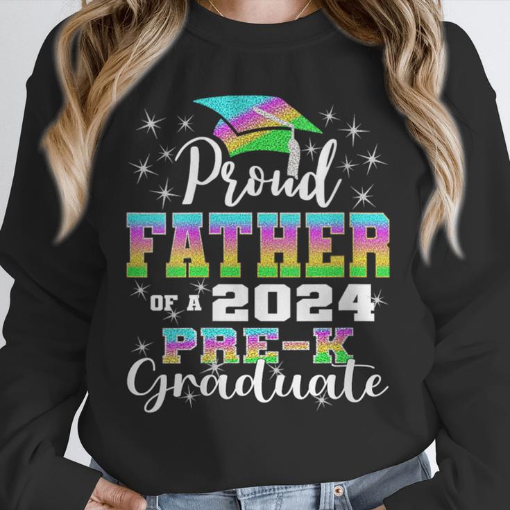Proud Father Of PreK School Graduate 2024 Graduation Father Unisex Sweatshirt