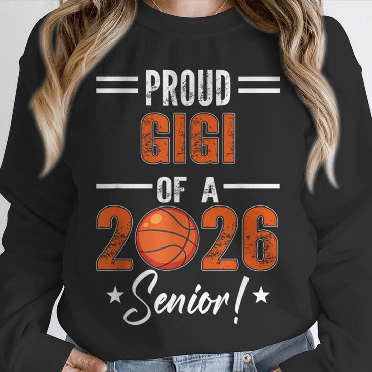 Proud GIGI Of 2026 Senior Basketball Student Graduation Unisex Sweatshirt