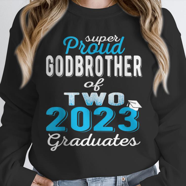 Proud Godbrother Of Two 2023 Graduate Class 2023 Graduation Unisex Sweatshirt