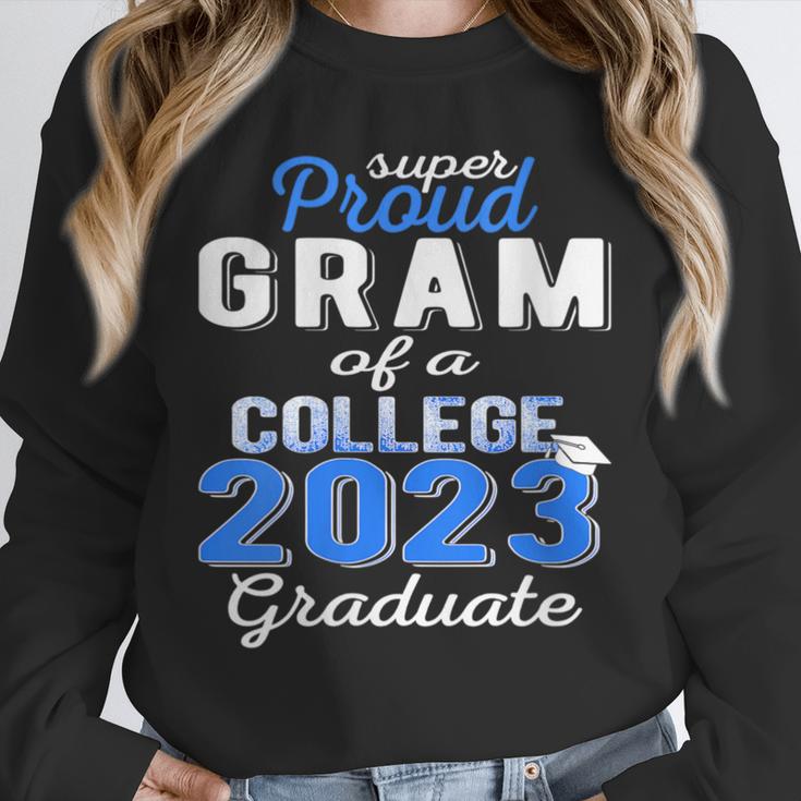 Proud Gram Of 2023 College Graduate Family 23 Graduation Unisex Sweatshirt