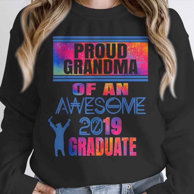 Proud Grandma Of A 2019 Graduate Senior Class Graduation Unisex Sweatshirt