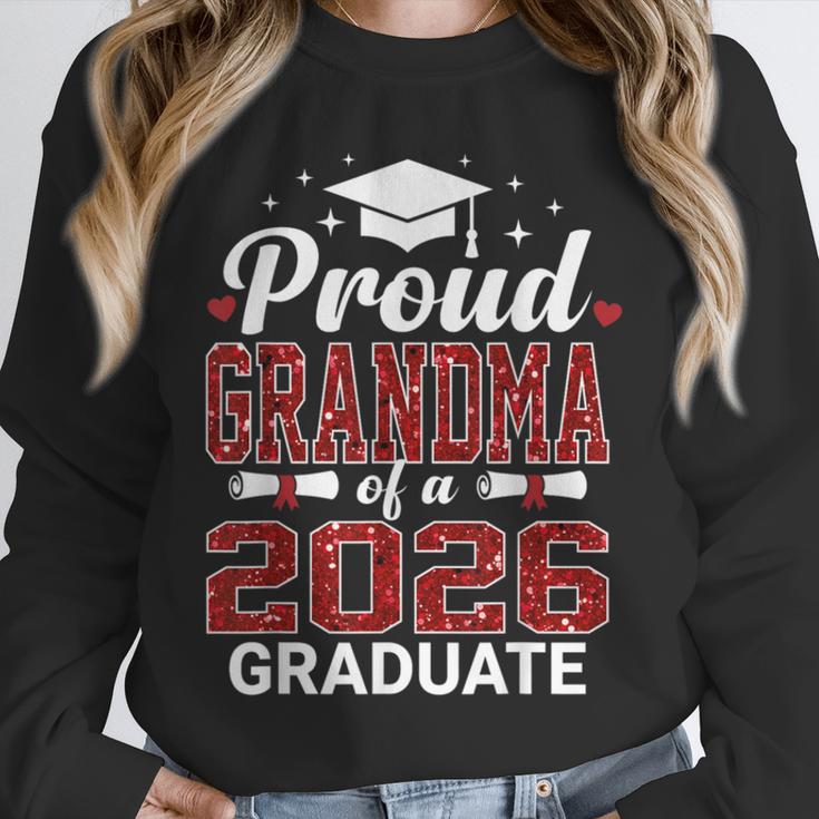 Proud Grandma Of A 2026 Graduate Class Of Graduation Unisex Sweatshirt