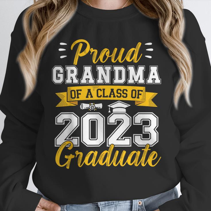 Proud Grandma Of a Class Of 2023 Graduate Senior Graduation Unisex Sweatshirt