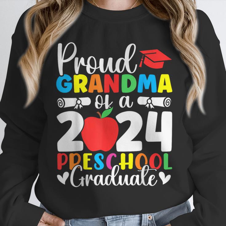 Proud Grandma Of Class Of 2024 Preschool Graduate Graduation Unisex Sweatshirt