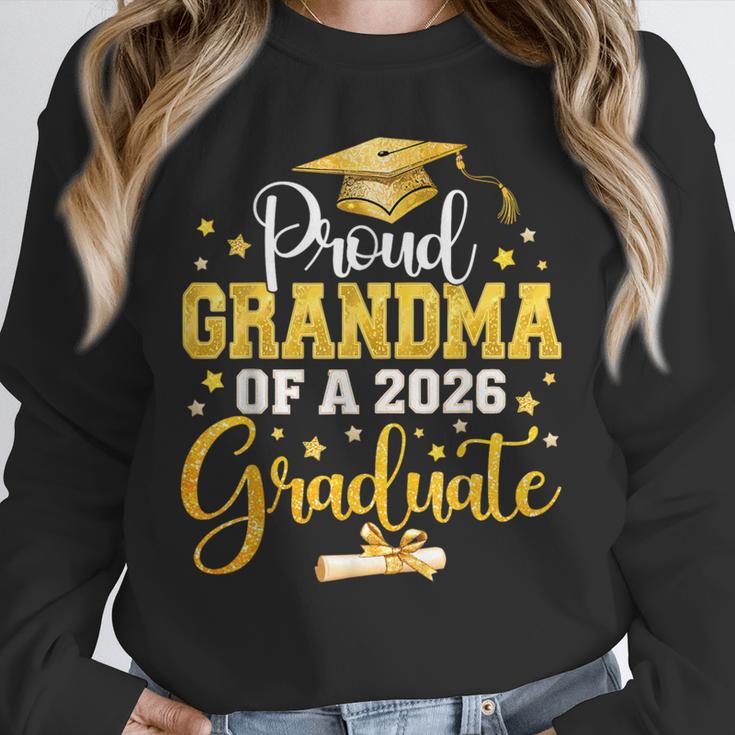 Proud Grandma Of A Class Of 2026 Graduate Senior Graduation Unisex Sweatshirt