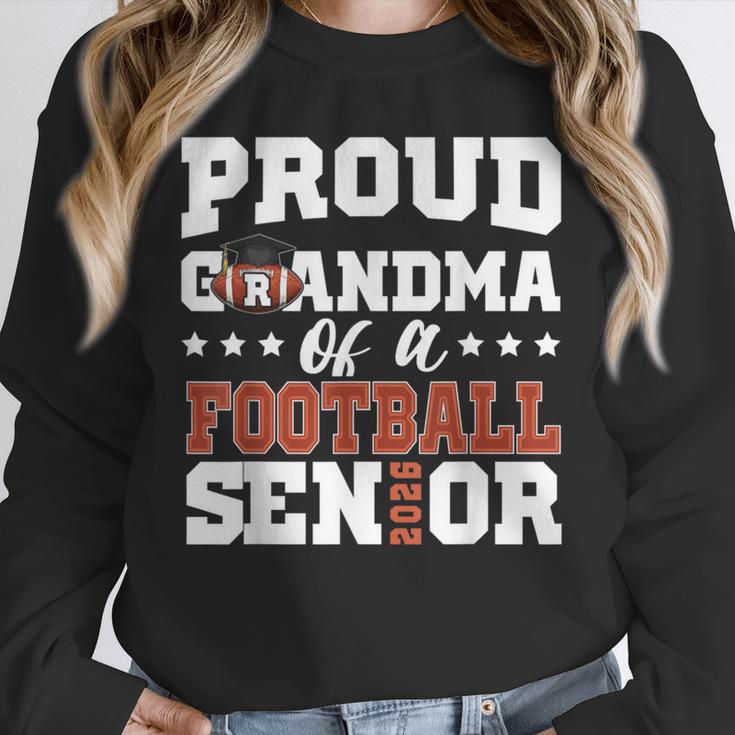 Proud Grandma Of a Football Senior 2026 Graduation Unisex Sweatshirt