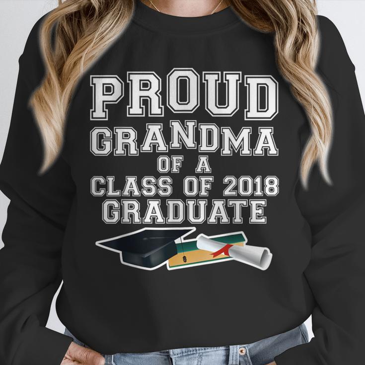 Proud Grandma Graduation Class Of 2018 Graduate Unisex Sweatshirt