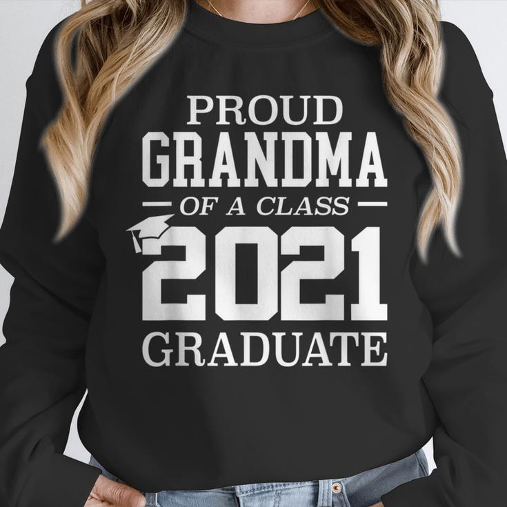 Proud Grandma Graduation Senior 21 Grad Class Of 2021 Unisex Sweatshirt