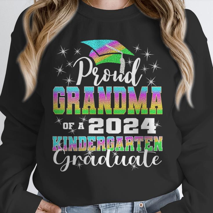 Proud Grandma Of Kindergarten Graduate 2024 Graduation Unisex Sweatshirt