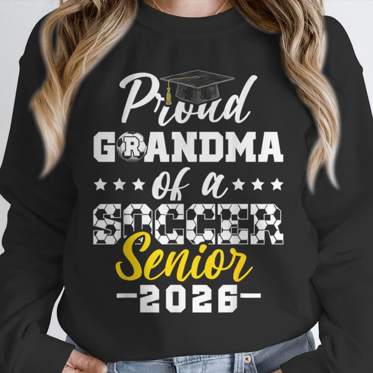 Proud Grandma Of a Soccer Senior 2026 Graduation Gifts Unisex Sweatshirt