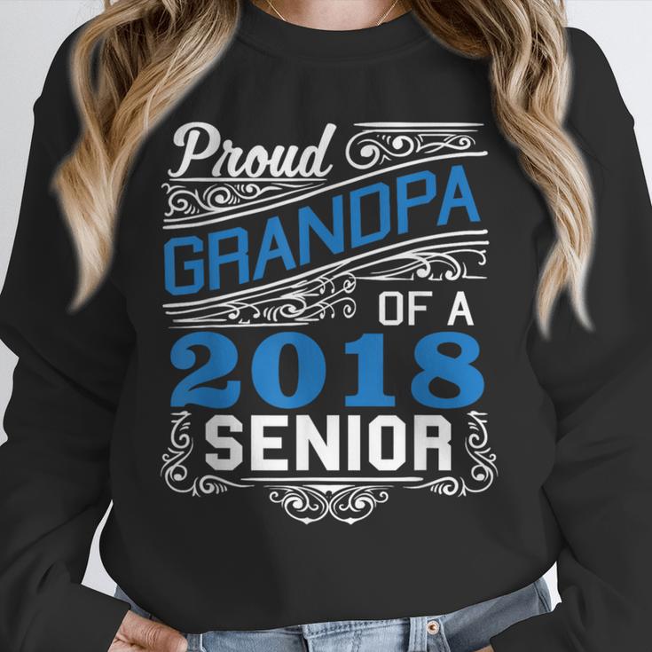 Proud Grandpa Of 2018 Senior T-Shirt Student Graduation Unisex Sweatshirt