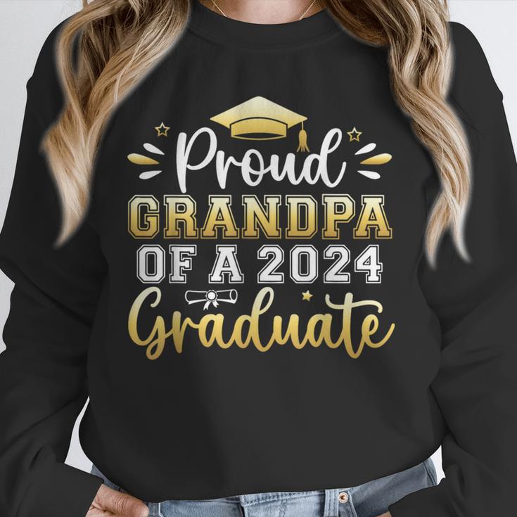 Proud Grandpa Of a 2024 Graduate Senior Graduation Men Unisex Sweatshirt