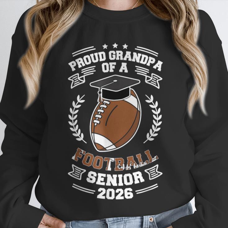 Proud Grandpa Of a 2026 Football Senior Graduation Unisex Sweatshirt