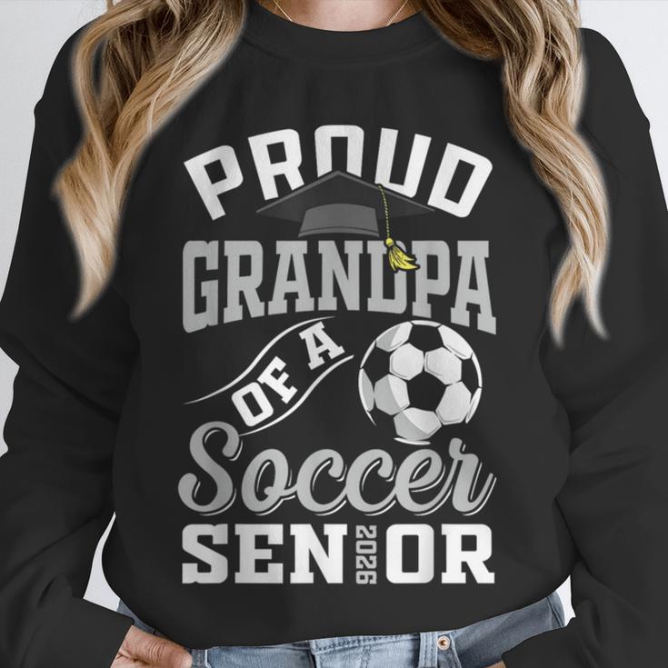 Proud Grandpa Of a Soccer Senior Class Of 2026 Graduation Unisex Sweatshirt