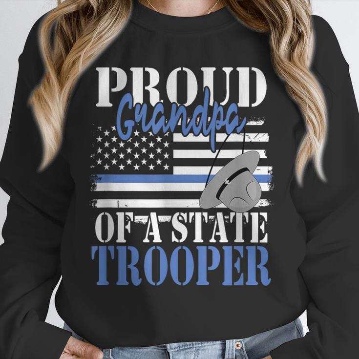 Proud Grandpa Of a State Trooper Police Officer Graduation Unisex Sweatshirt