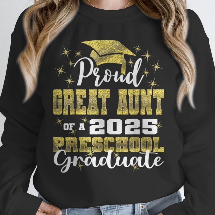 Proud Great Aunt Of Preschool Graduate 2025 Graduation Unisex Sweatshirt