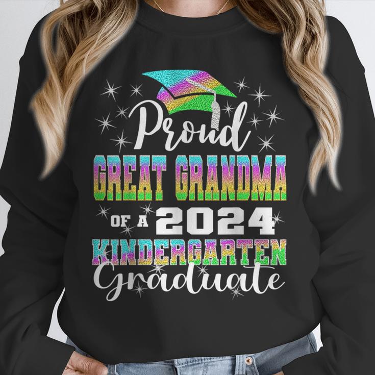 Proud Great Grandma Of Kindergarten Graduate 2024 Graduation Unisex Sweatshirt