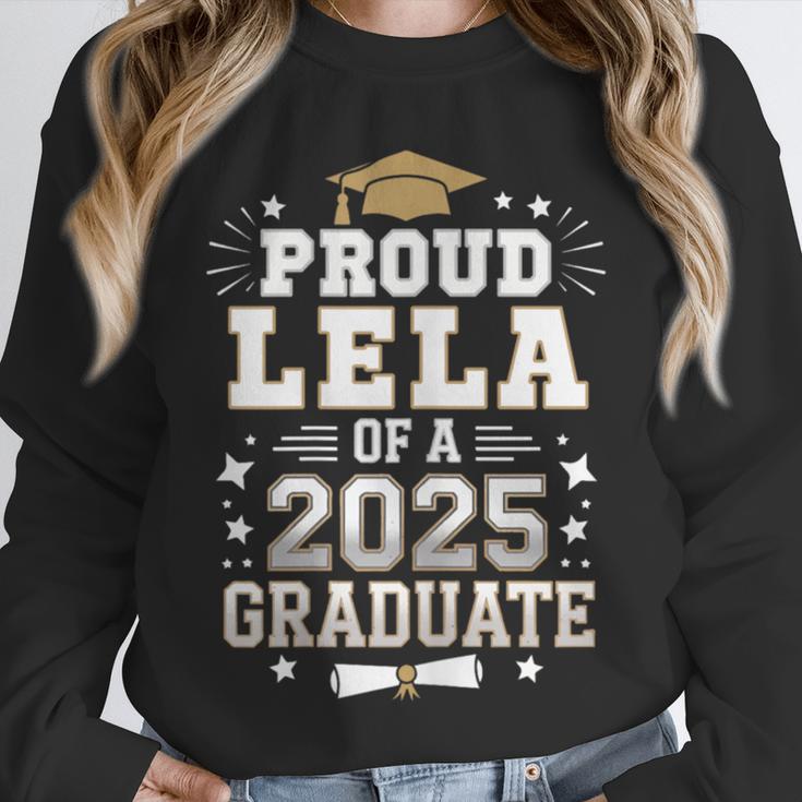 Proud Lela Of A Class Of 2025 Graduate Senior Graduation Unisex Sweatshirt