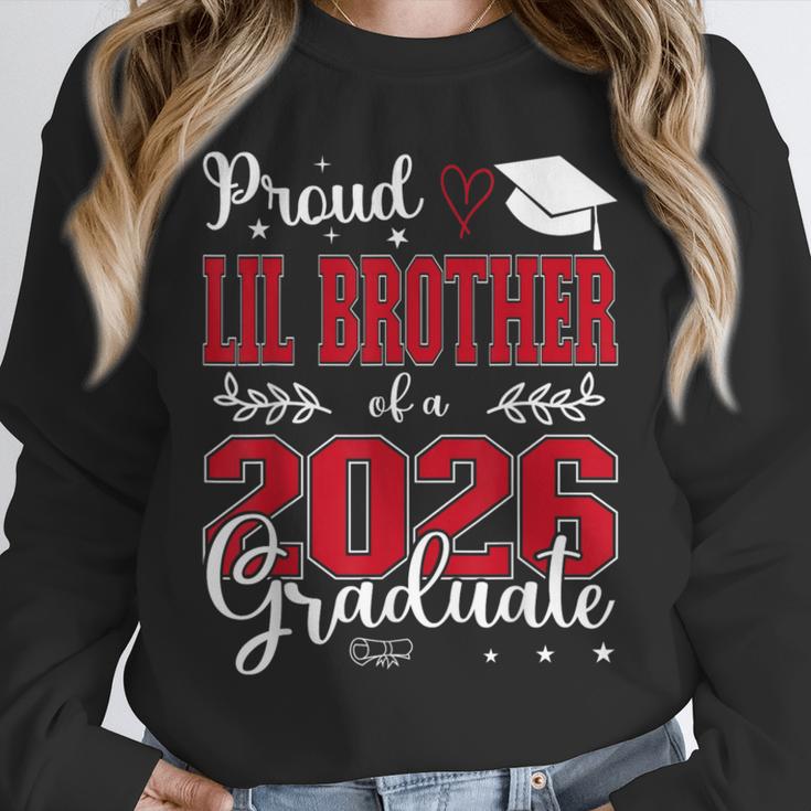 Proud Lil Brother Of a Class Of 2026 Graduate For Graduation Unisex Sweatshirt