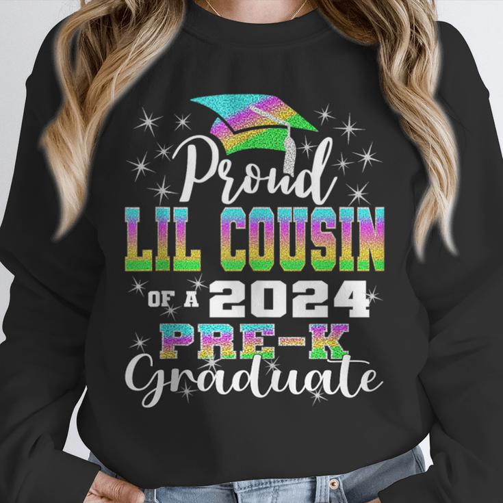 Proud Little Cousin Of PreK School Graduate 2024 Graduation Unisex Sweatshirt