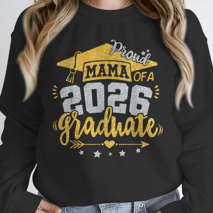 Proud Mama Of A 2026 Graduate Grad Senior Graduation Unisex Sweatshirt