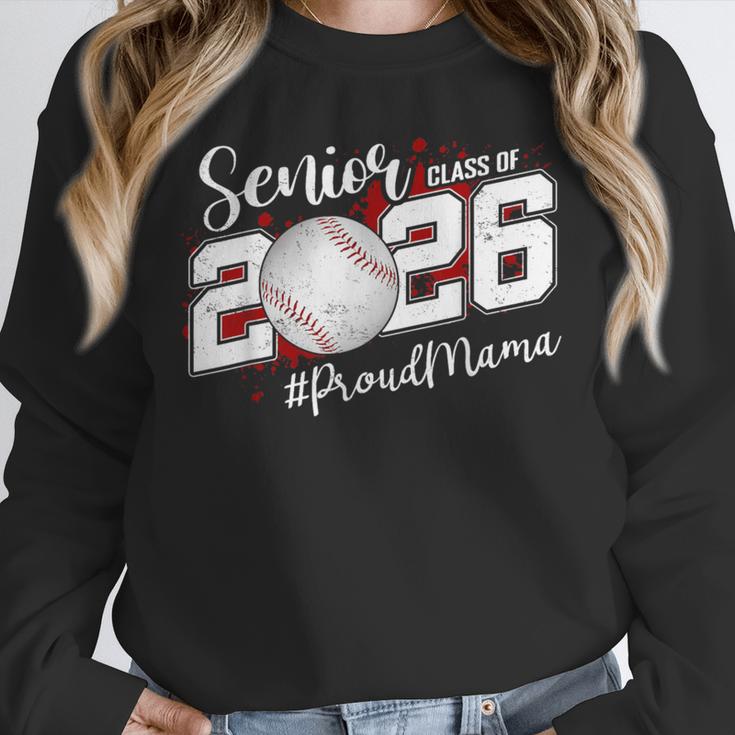 Proud Mama Of A 2026 Senior Baseball Graduation Mom Unisex Sweatshirt