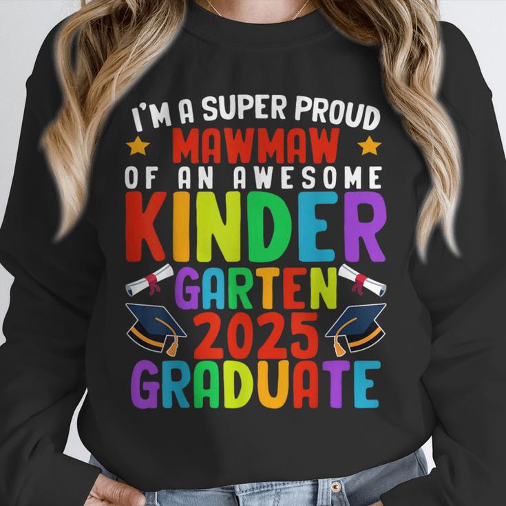 Proud MAWMAW Of Awesome Kindergarten Pre-K Graduation 2025 Unisex Sweatshirt