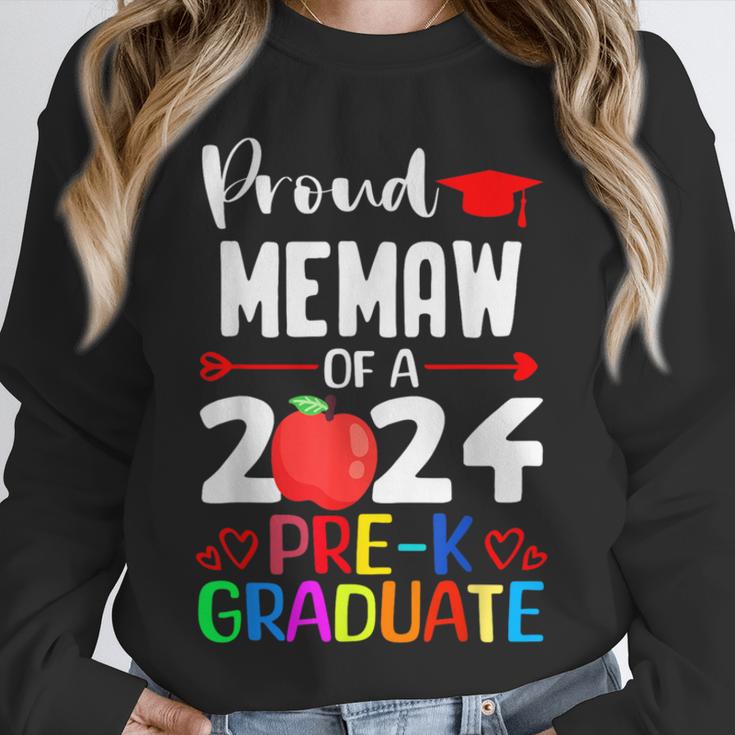 Proud MEMAW Of 2024 Pre-K Graduation Graduate Senior 2024 Unisex Sweatshirt