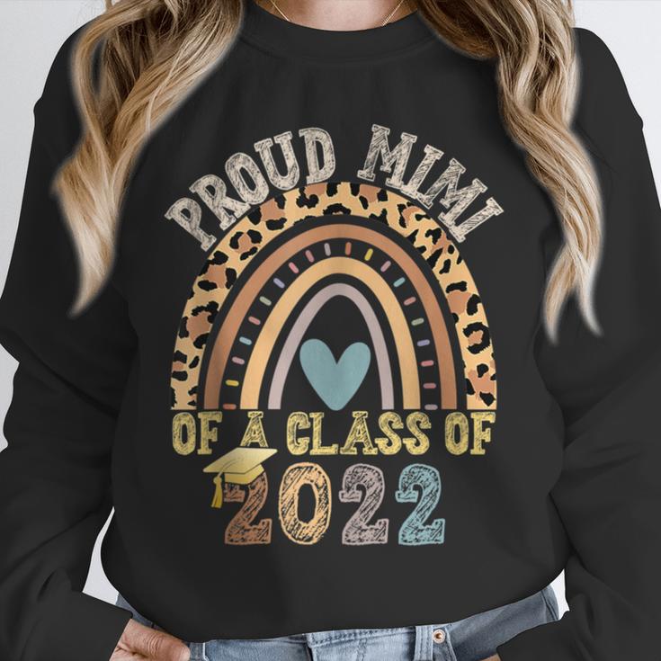 Proud Mimi Of a Class Of 2022 Graduate Graduation Rainbow Unisex Sweatshirt