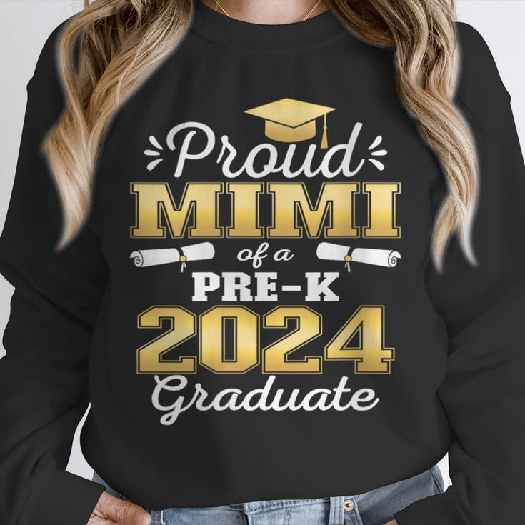 Proud Mimi Of Pre K School Graduate 2024 Graduation Mimi Unisex Sweatshirt