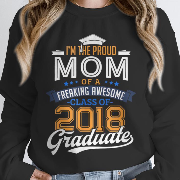 Proud Mom Of 2018 Graduate Shirt Graduation Grad Class Unisex Sweatshirt
