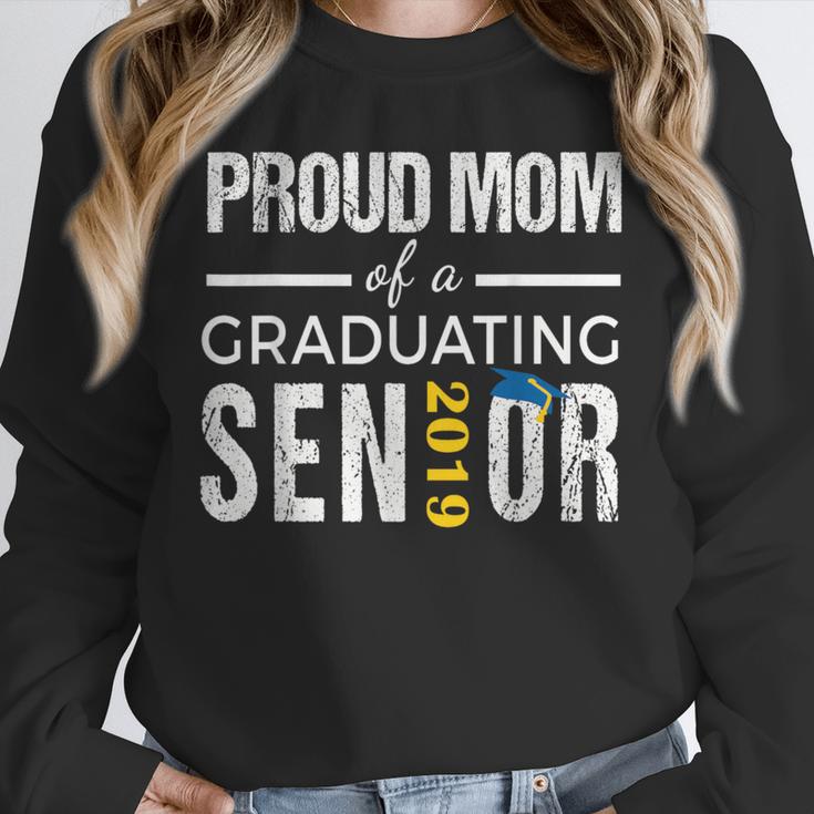 Proud Mom Of 2019 Senior Graduation Shirt Graduate Unisex Sweatshirt