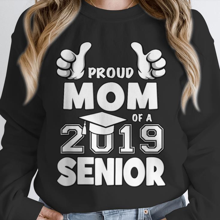 Proud Mom Of A 2019 Senior School Graduation Shirt Unisex Sweatshirt