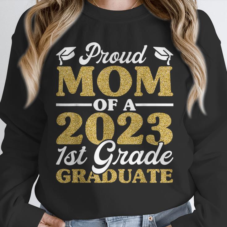 Proud Mom Of A 2023 1st Grade Graduate Shirt Fun Graduation Unisex Sweatshirt